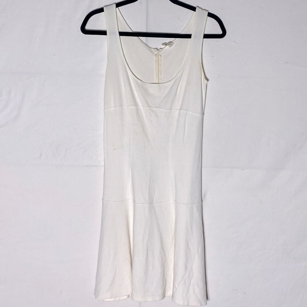5/$25 Maggie Ward Off White Ivory Mini Dress  M